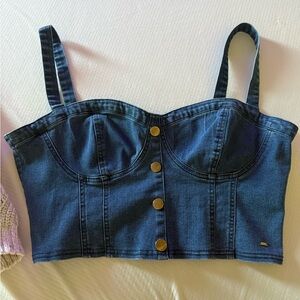 Guess Denim Blue Women's Top